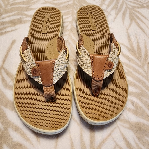 Sperry Shoes - NIB Sperry Parrotfish Thong Flip-Flop Sandals Women's Sz 9